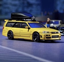 Mattel Creations Hot Wheels Elite 64 Mod Shop Nissan Stagea 260RS