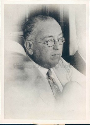 1932 Photo Press Alberto Guerrero Martinez President Senate Quito Ecuador