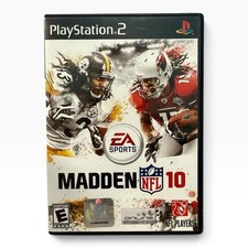EA SPORTS Madden NFL 10 (2009) PS2 E-Everyone Sports NTSC-U/C Manual