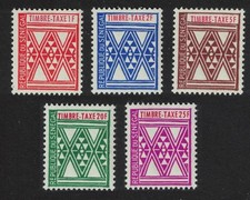 Senegal Postage Due 5v 1961 MNH SG#D239-D243 MI#Porto 32-36