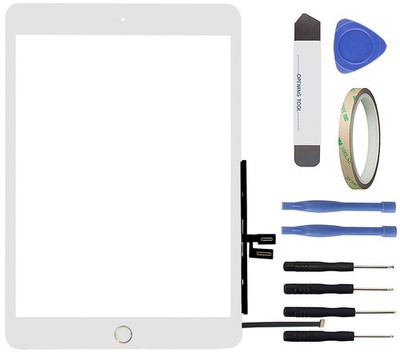 iPad 7. Gen. 2019 A2197 A2198 A2200 Touchscreen Display Glas Digitizer - WEISS