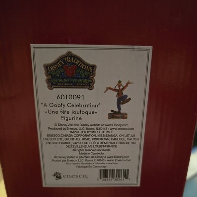Jim Shore Disney Traditions - Goofy Celebration - 6010091
