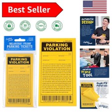 Hilarious Prank Parking Tickets - Authentic Fake Tickets for Endless Laughter