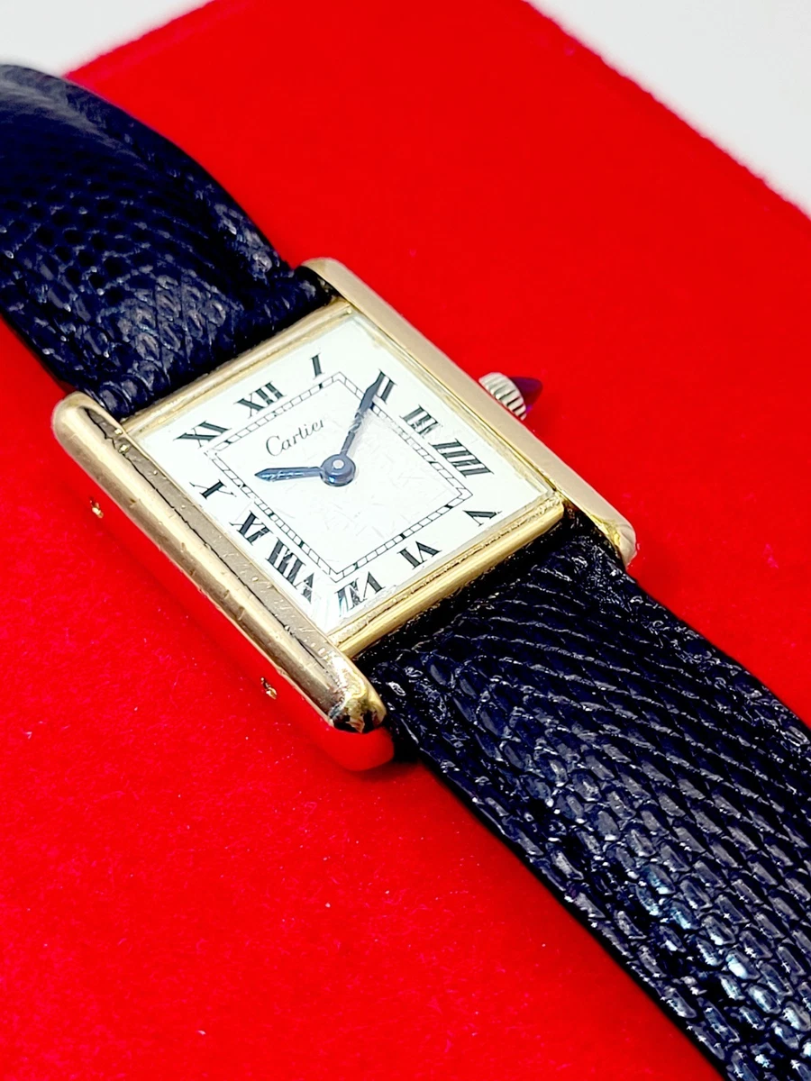Cartier　vintage Cartier Tank - 20 mm, Gold Plated for sale | eBay