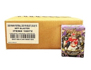 2025 Panini Select Football Blaster Factory Sealed 20 Box Case