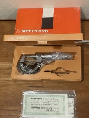 vintage mitutoyo inside caliper 102 124 M326-1  CNC inspection measurement