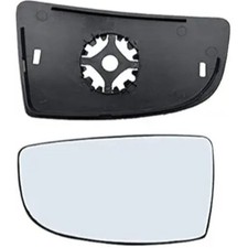 Left Side Mirror Replacement Lower Glass with Plate fit Transit 150 250 350 from
