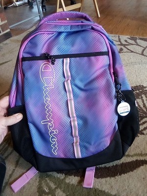 Champion Center Backpack - Blue/Pink