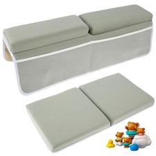 BXUYAOXMC Baby Bath Kneeler and Elbow Rest Pad Set - Non-Slip Foam Kneeling P...