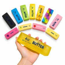   1pc Butter Stick Squishy Fidget Toy Soft Stress Relief ADHD Anxiety Squeeze   