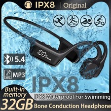 Mpow Swimming Bone Conduction Earphone Bluetooth Wireless headset 32G MP3 Player