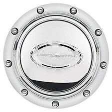 32710 Polished Riveted Horn Button with Logo