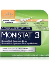 MONISTAT 3 Day Antifungal Treatment Combination Pack 5g each + 9g Ex 2027