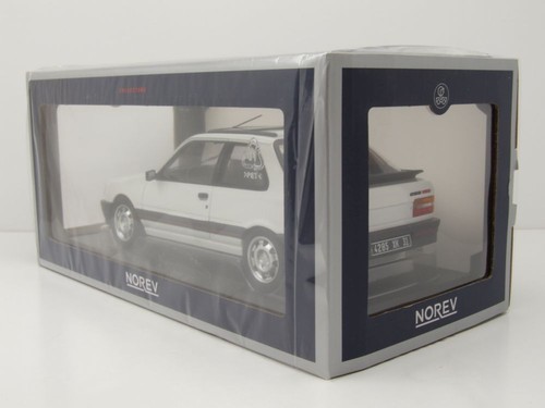 Peugeot 309 GTI 1987 Blanc Modèle Auto 1:18 Norev - Photo 9/9