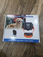 5000M  Electric In-Ground Fence Containment, Pet Dog Training Transmitter Collar
