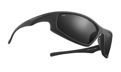 Shady Rays X Series Blackout Frame Polarized Black Lens Sunglasses Brand New