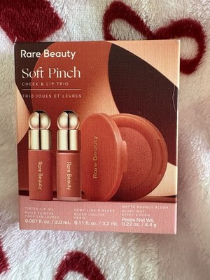 Rare Beauty Soft Pinch Cheek & Lip Trio Matte Blush Mini Blush Lip Oil BNIB