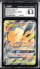 Eevee & Snorlax Gx SM169 Tag Team Promo Pokemon CGC 8.5 Nm/mint+ *007