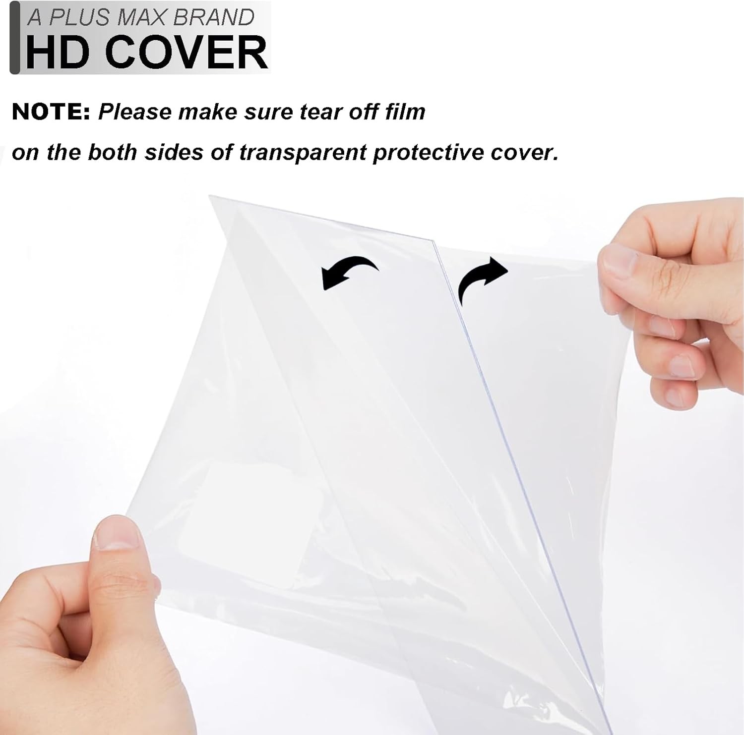 A PLUS MAX 11x17 Picture Frame, Black Engineered Wood Frame for 11x17, 