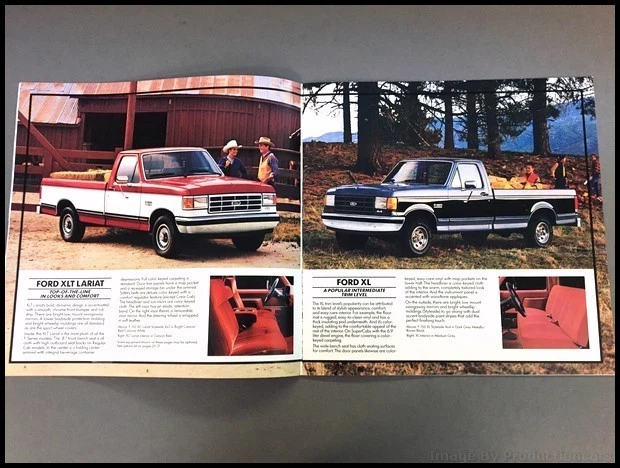 1987 Ford F-Series Pickup Truck 24-page Sales Brochure Catalog F-150 F-250 F-350 Foto 4 de 4