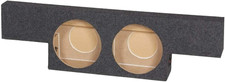 Non HD Crew Cab Behind Seat Dual 10" Subwoofer Box