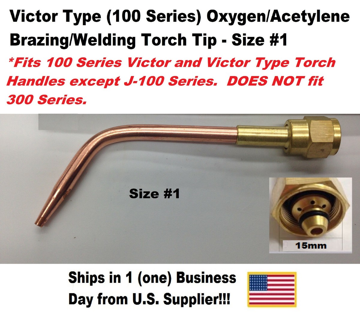 Victor Type (100 Series) Oxygen/Acetylene Brazing Welding Torch
