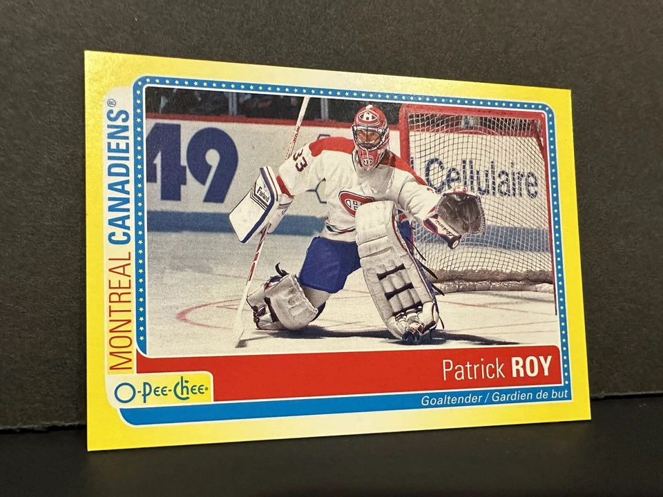 2013-14 O-Pee-Chee Stickers Patrick Roy #S-PR Hockey Card NHL Montreal Canadiens - Image 2 of 4