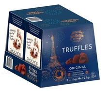 2 x Chocmod Truffettes de France Natural Truffles 2.2 LB Each, Total 4.4 LB