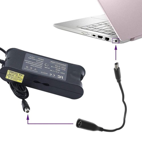 Für Dell 7,4 mm 4,5 mm AC-Ladegerät Netzteil Adapter Ladekonverter V9I0