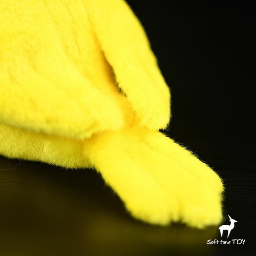 Muñeca de peluche de animal de peluche de agapornis cara de melocotón amarillo simulación - Imagen 4 de 8