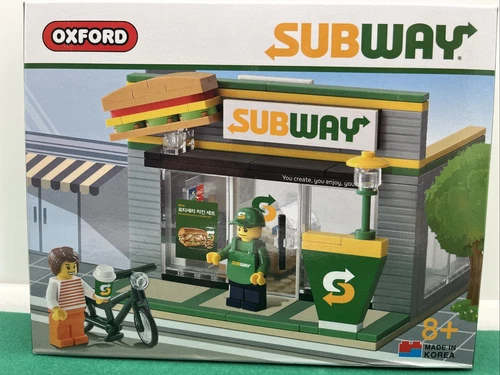 OXFORD TOWN Subway Block / Limited Edition Store Goods Korean