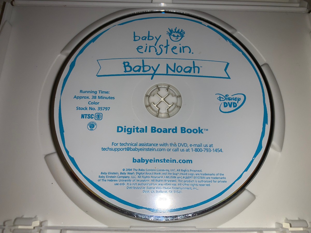 Lot 2 Baby Einstein DVD's Baby Beethoven & Noah Animal