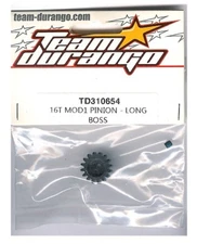 RC Team Durango TD310654 16T MOD1 Pinion Gear Long Boss DEX8 DEX8T Option Buggy 