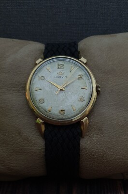 RARE!! MARVIN GP VINTAGE 50's RARE 17J SWISS