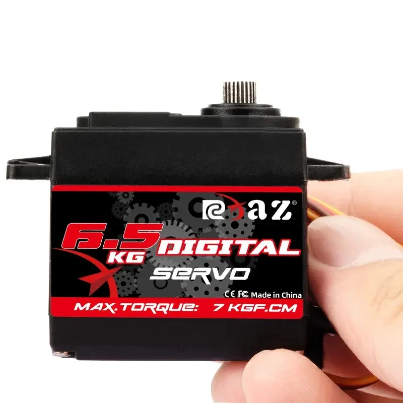 Servo Digitale Metallo/Plastica 9,5Kg Per Auto 1:8 1:10 RCXAZ - Immagine 3 di 3
