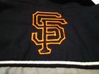 San Francisco Giants Medium Pro Player Gray Field Jacket VTG HTF Rare — photo 7
