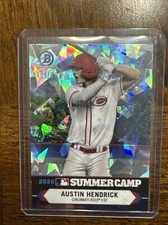 2021 Bowman Chrome 2020 Summer Camp Atomic Refractor /150 Austin Hendrick SC-8