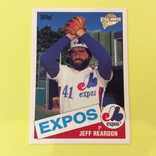 2003 Topps All-Time Fan Favorites Jeff Reardon Montreal Expos