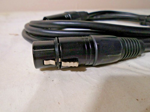 Neutrik DMX XLR Cable RHC Low Noise LED3 Balanced Microphone 6.5 Ft. USA - Picture 2 of 7