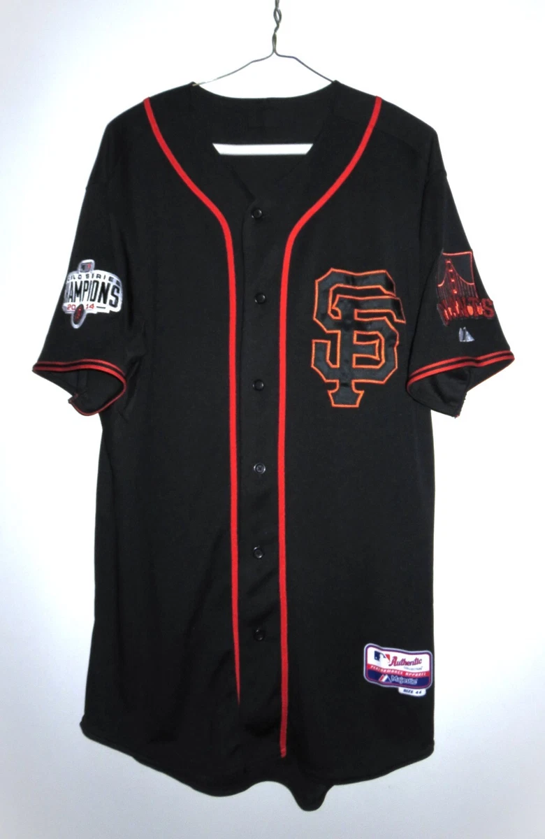 Maillot San Francisco Giants Vintage Homme Taille 44 – Noir, #17, Occasion, Authentique Majestic MLB