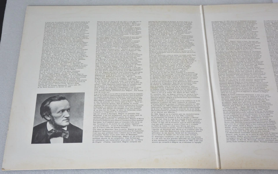 Richard Wagner Choeur et ensembles celebres des Operas  - 2 x 33 T classique 12" - Photo 2/4