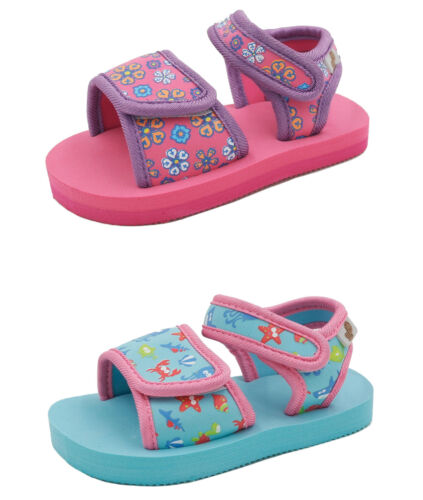 Infant / Childs / Girls Urban Beach Safi Sandals / Flip Flops UK 5 - 10 - Picture 1 of 5