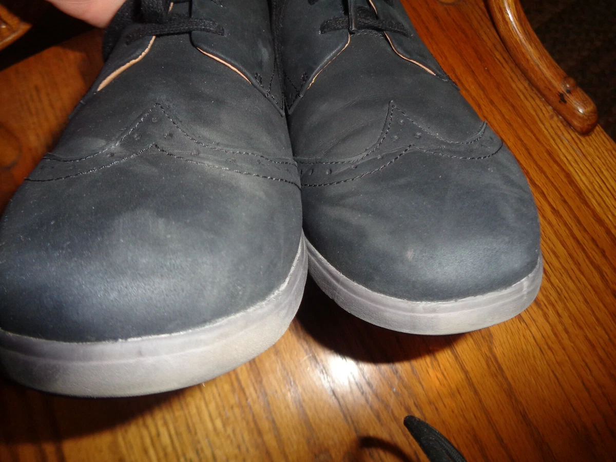 Clarks Unstructured Un Hinton Wingtip Oxford Shoes Women s Size 7 Black