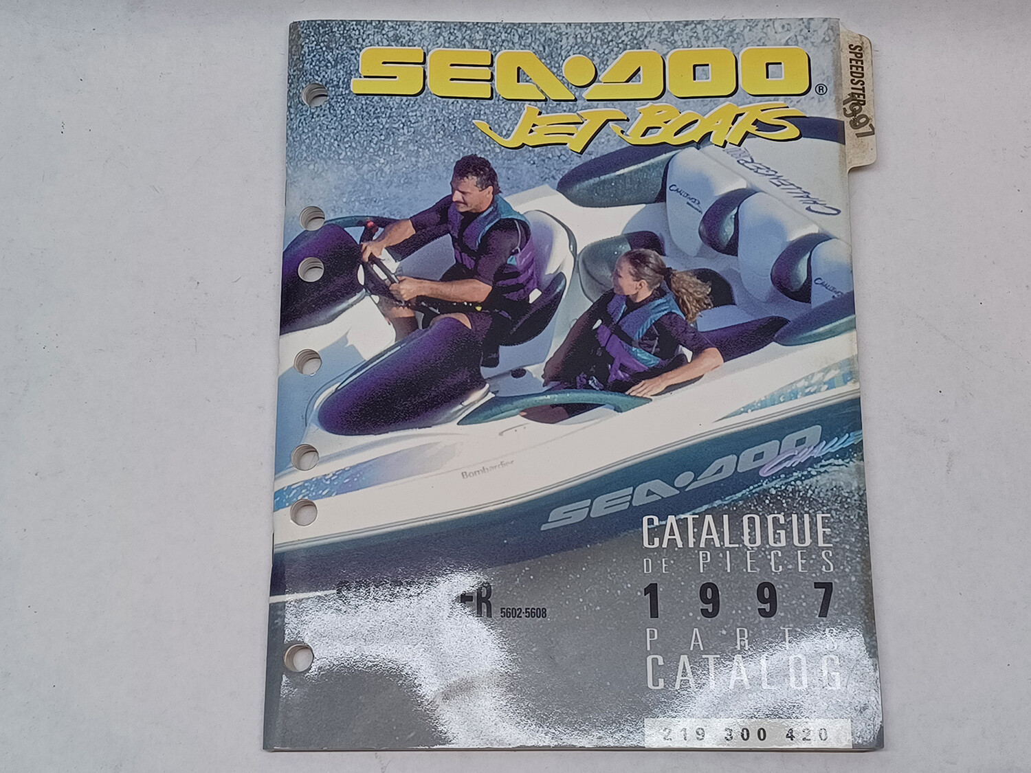 USED SeaDoo Sport Boat Parts Catalog 1997 Speedster 5602+ eBay