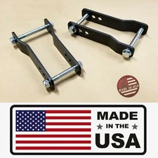 [SR] Adjustable 2" Rear Lift Shackle Bracket Kit for 07-21 Toyota Tundra 2WD 4WD