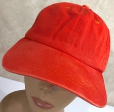 Blank Front Ballcap Red Shag Wear Strapback Baseball Cap Hat