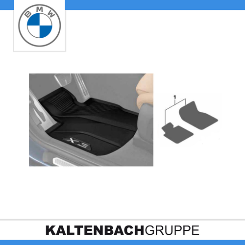 Original BMW all Weather Floor Mats Front X3 G01 G08 eBay