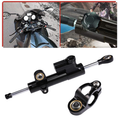 キャンディーズ MD CNC Steering Damper Stabilizer For Harley Dyna Softail Road