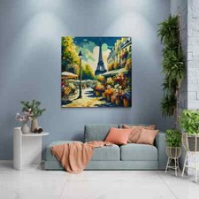 PARIS ART: Paris Canvas Art for Aesthetic Room Decor, Paris Print, Paris Artwork