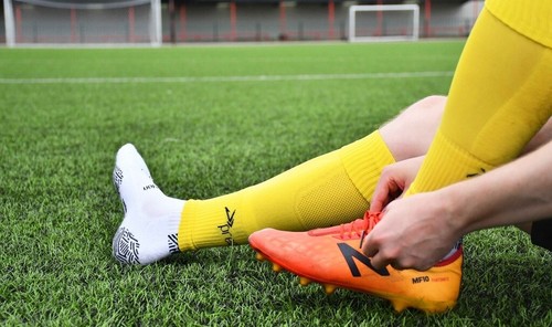KIDS FOOTBALL SOCKS SLEEVE JUNIOR SLEEVES GRIP FOOTLESS SOCKS CALF COMPRESSION - Afbeelding 12 van 29